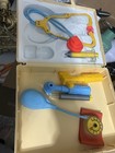 Vintage 1977 Fisher-price Kids Doctor Medical Kit  936 Collectible Incomplete