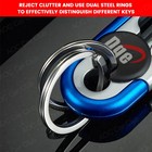 Fashion Mens Creative Alloy Metal Keyfob Car Keyring Keychain Key Chain Ring 1pc