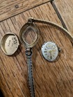 Bulova M5 10k Rgp W  Signed Accutron Tuning Fork Crown And 5ar Mvmt  Not Running