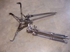 Vintage Early Yamaha Snare Drum Stand Antique 60s 70s Both Parts Lot