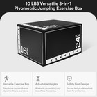 Balancefrom Fitness 10lb Versatile 3 In 1 Plyometric Jumping Exercise Box  used 