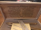 New Vintage Bradley El Dorado Goldplate Ballpoint Pen   Pencil   Extra Case Set