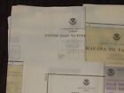 6 Noaa Nautical Navigation Charts Florida Waters 1980 s