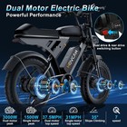 Movcan 20  Fat Tire Electric Bike 37 5mph 3000w 48v 40ah Mountain Ebike Adults