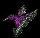 Handmade Crystal Hummingbird Mold For Resin
