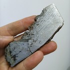 Natural Aletai Iron Meteorite 100 0 Grams Etch Cut Slabs Fusion Crust Glaze Seal