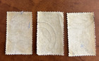 Yugoslavia  Jugoslavija Lot Of 3 Post Stamp Rare 1937 Vintage Aircraft Used