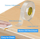 Clear Edge Protector Strip  0 8in X 9 84ft  Sharp Edge Wrap Cover Tape  Self Adh