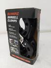 Clout Fitness Barbell Clamps Collars  Coal  Olympic 2inches