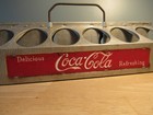 1950s Twelve Bottle Coca Cola Carrier - Aluminum - Rare Find Coca-cola