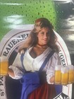 Vintage St Pauli Girl Beer Poster Advertising Ad 30    X 20   