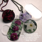100 1-1 2 x1 16  Acrylic Laser Cut Circle Disc W  1 Special Custom Keychain Hole