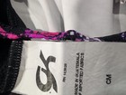 Beautiful Gk Elite Cm Medium Gymnastics Leotard Shattered Web Strappy Mesh Back