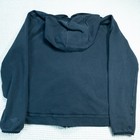 The North Face Womens Xl Full Zip Quilted Fleece Hoodie Black Jacket