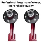 2-pack 15000lbs Shipping Container Wheels   8x6 5 Lug   heavy-duty Container Axles