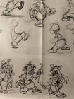 Pinocchio 1939 Original Studio Model Sheet Certificate Gideon Walt Disney Coa
