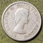 1961 Canada Silver Dime Coin As Shown