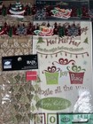Lot Scrapbooking Christmas Winter Stickers Borders 3d Embellishments