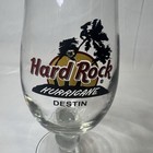 Hard Rock Cafe Destin Fl Hurricane Glass 10  Tall Excellent Condition Rare Hrc
