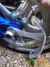 Rolled Vertical License Plate Relocation Bracket For Harley-davidson Custom New