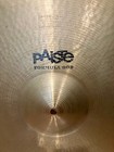Vintage 1970s Paiste Formula 602 Heavy 20  Ride Cymbal Swiss Blue Label Stamp