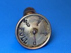 Vintage Antique Perfection 500 Burner Kerosene Oil Heater Brass Fuel Gauge Part
