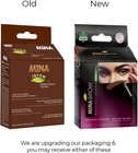 Mina Ibrow Henna Kit W  Rose Water Long Lasting Brow Tint Color Kit Medium Brown