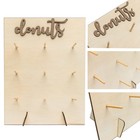 2pack Donut Display Stand Wood Doughnuts Wall Stands Display Board For Weddin   