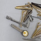 Vintage Silver   Gold Tone Tie Clip Lot Tie Bar 
