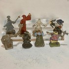 Lot Of 8 Vintage Metal Ad d Minis    Ral Partha Tsr Heritage Grenadier D d