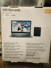 Western Digital Elements 2tb Portable External Hard Drive Black