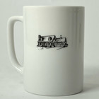 Lot Of Four  4x  Vintage Coffee Mugs 10oz Minimalist House Ceramic Mug