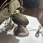 Vtg 50s Westinghouse Lively Aire Fan 10la4 - Working But Not Oscillating Dirty