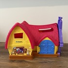 Fisher Price Little People Snow White   The Seven Dwarfs Cottage Complete Works