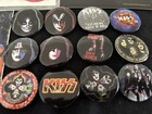 Officially Licensed Kiss Army Pins Buttons Socks Stickers Lot Gene Simmons New