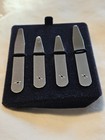 Brooks Brothers Vintage Collar Stays Set  4  2 Sizes W  Velvet Box Usa