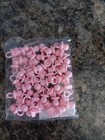 Baby Shower Christening Pink Pacifier Favor Charms 48ct