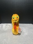 Vintage Dakin Fun Farm Orange Snake Plush Slithers Looped 1983 Toy Lovey 16   l