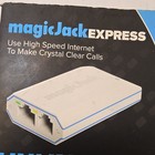 Magicjack Express Voip Phone Adapter White 1-line Caller Id Rj-45 rj-11