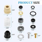 630-7755 Wall Hydrant Repair Kit Compatible With Prier Mansfield 300 Black 