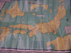 1951 printed In Occupied Japan Book tourist Map Of Japan japan Travel Bureau