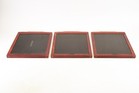 Lot Of 3 Antique Mahogany Wood 8x10 Film Holders Marked Pat 4-23-07 V27