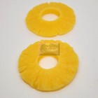 Wax Pineapple Slices   scented   Fake Food  Props  Fake Fruit  12 Slices