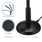 Usb Computer Mini Condenser Microphone Stand Recording Mic For Pc Laptop