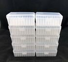 Plastic Ammo Box  lot Of 10   50 Round  38 Special   357 Mag  Made In Usa  Mp-50