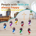 100 P Mini Jesus Figures Jesus Loves You Original Design Jesus Toys Little Jes  
