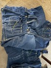 Vintage Keys Bib Overalls  Crafting   Upcycle  Adult