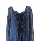 Handmade Costume Size 12 14 Iridescent Witch Sorcerer Gothic Medieval Cosplay
