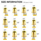 235pcs Rivet Nuts Assortment Kit  Zinc Plated M3 M4 M5 M6 M8 M10
