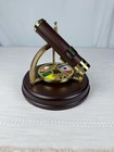 San Fransisco Music Box Vintage Musical Rotating Kaleidoscope Wind Up No Scratch